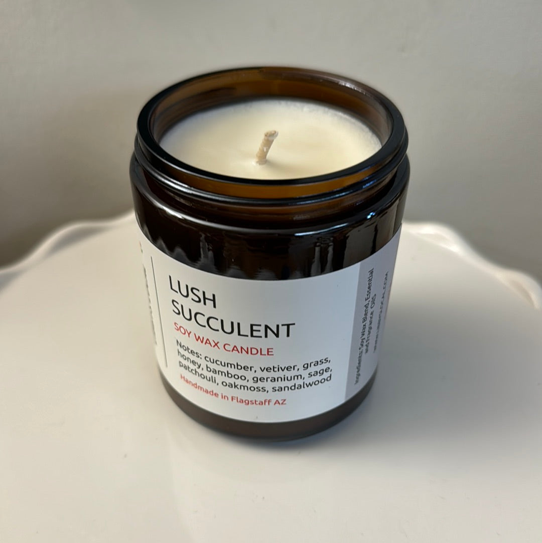Lush Succulent Candle