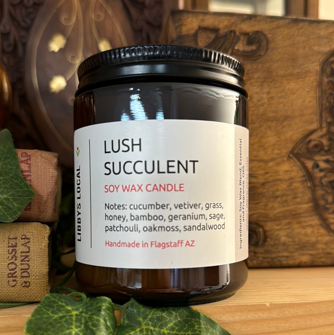 Lush Succulent Candle