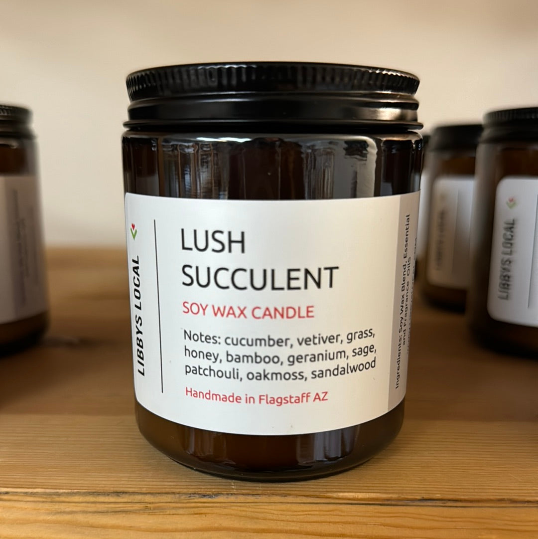 Lush Succulent Candle