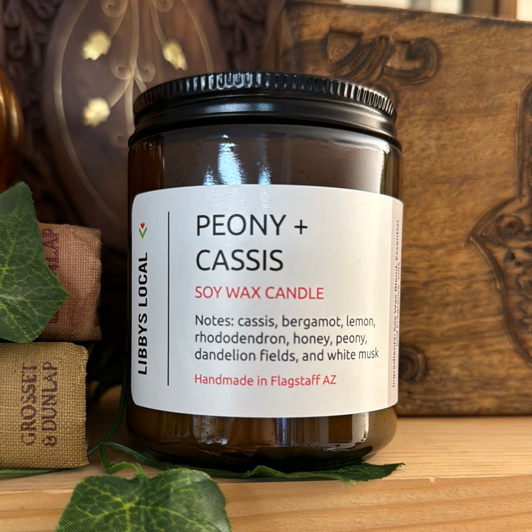 Peony & Cassis Candle