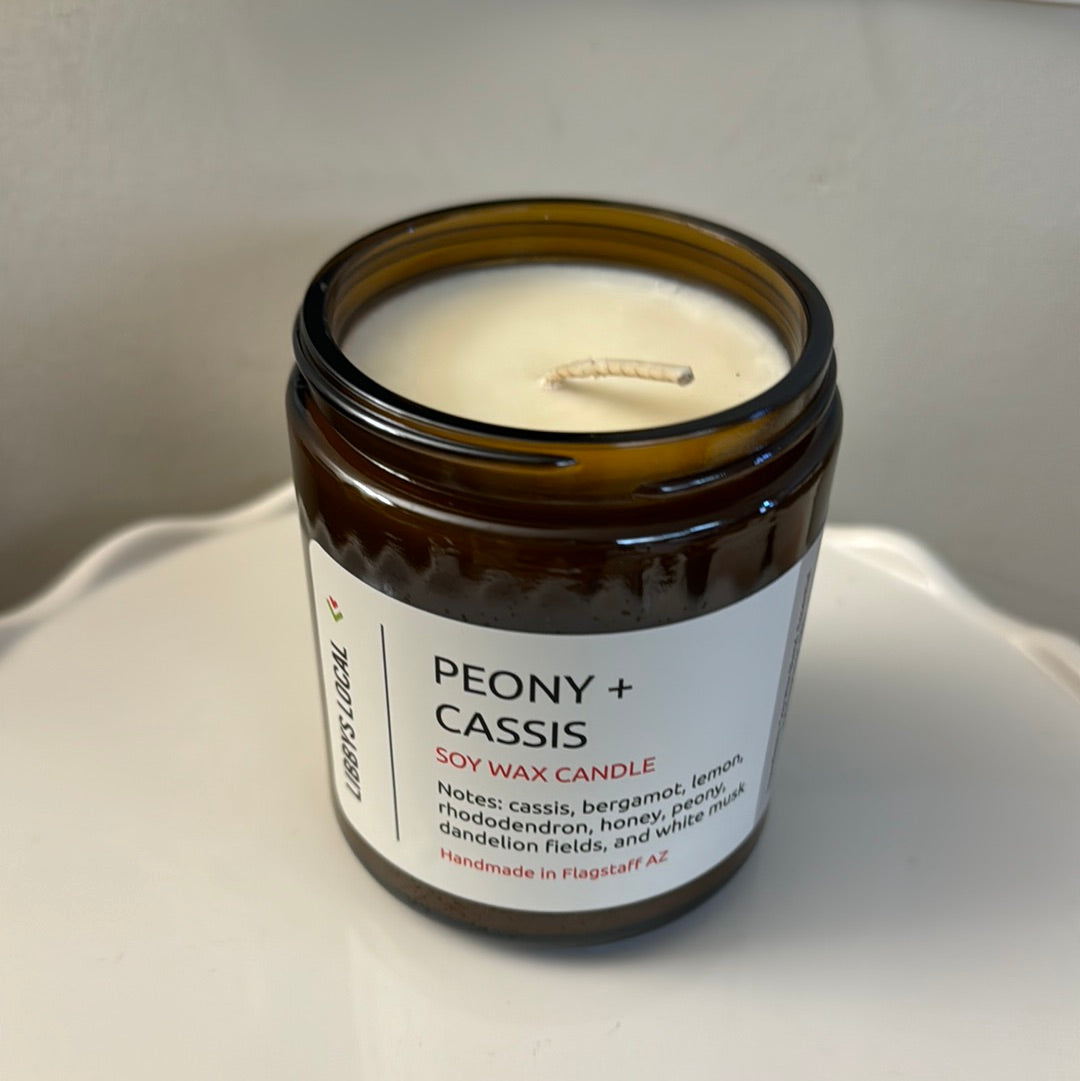 Peony & Cassis Candle