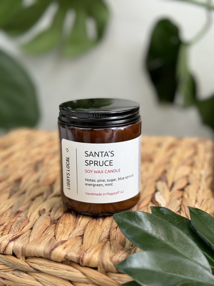 Santa's Spruce Candle